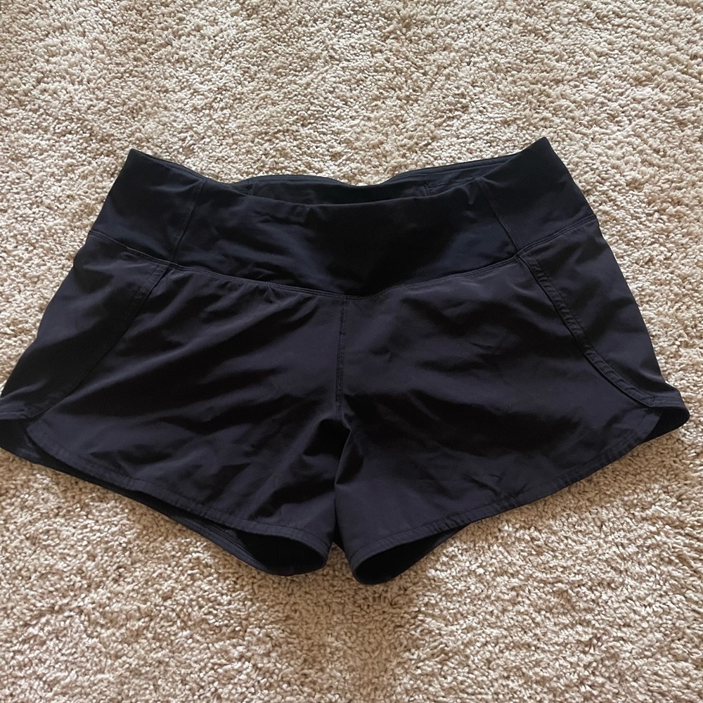 Black Lululemon shorts